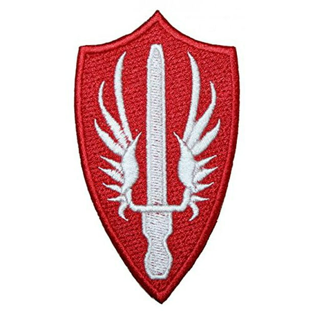 Battlestar Galactica 75 Gold Logo Iron-on/Sew-on Embroidered PATCH
